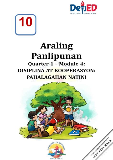 Grade 4 Araling Panlipunan Modyul: Pakinabang Pang .